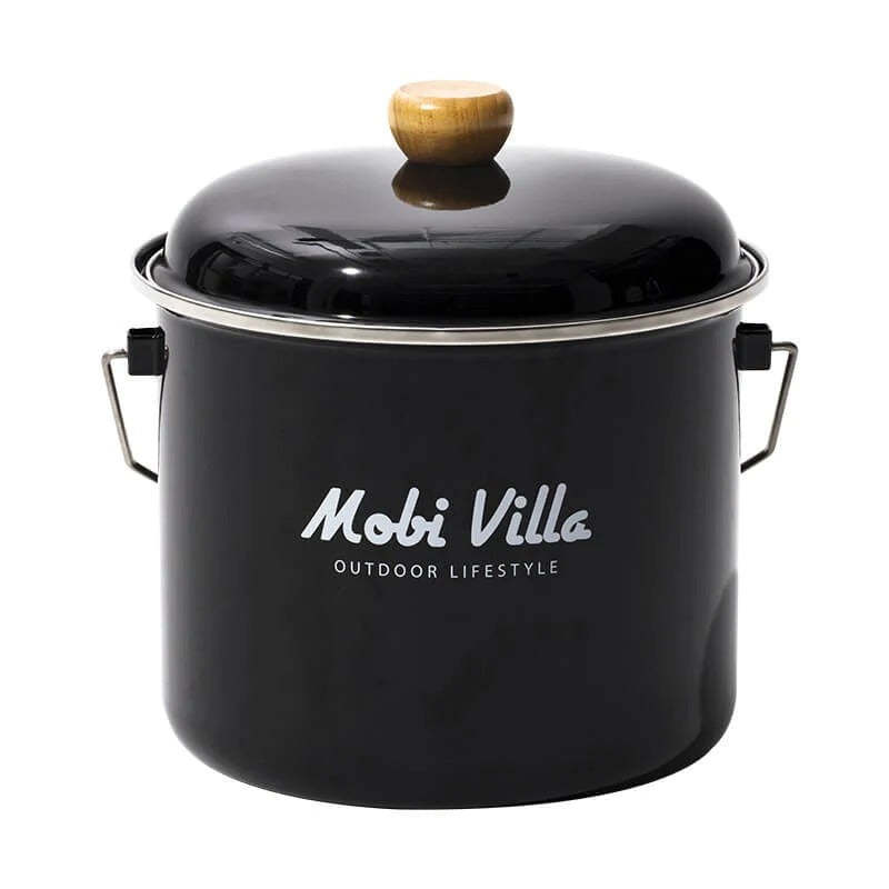 Mobi Garden Huan Yan Enamel Hanging Pot 5L-Goritta Works Sdn. Bhd. 202501017603 (1619017-X)