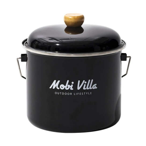 Mobi Garden Huan Yan Enamel Hanging Pot 5L-Goritta Works Sdn. Bhd. 202501017603 (1619017-X)