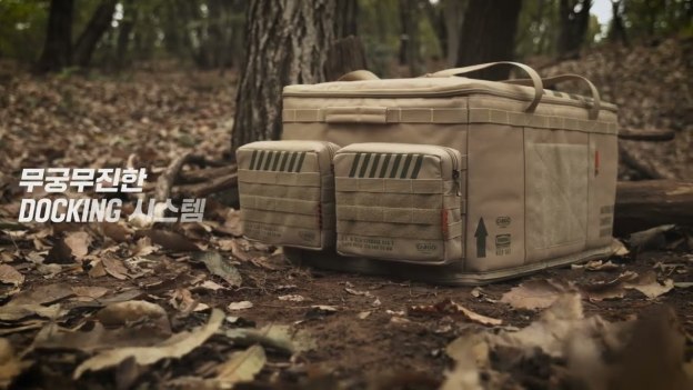 Cargo Container Slim Storage Bag - Black