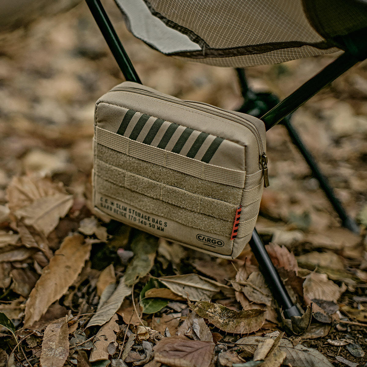 Cargo Container Slim Storage Bag - Black