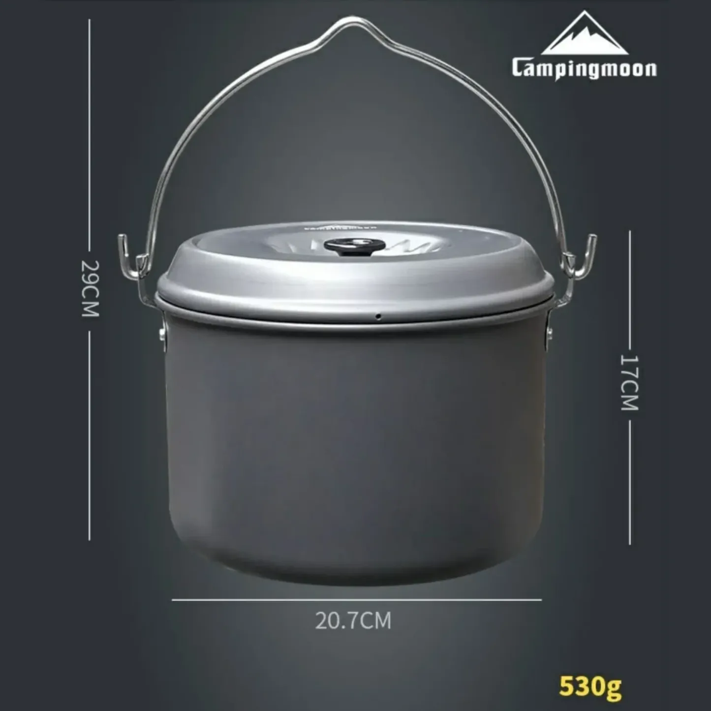 Campingmoon MC-700 Aluminium Alloy Cookware Set