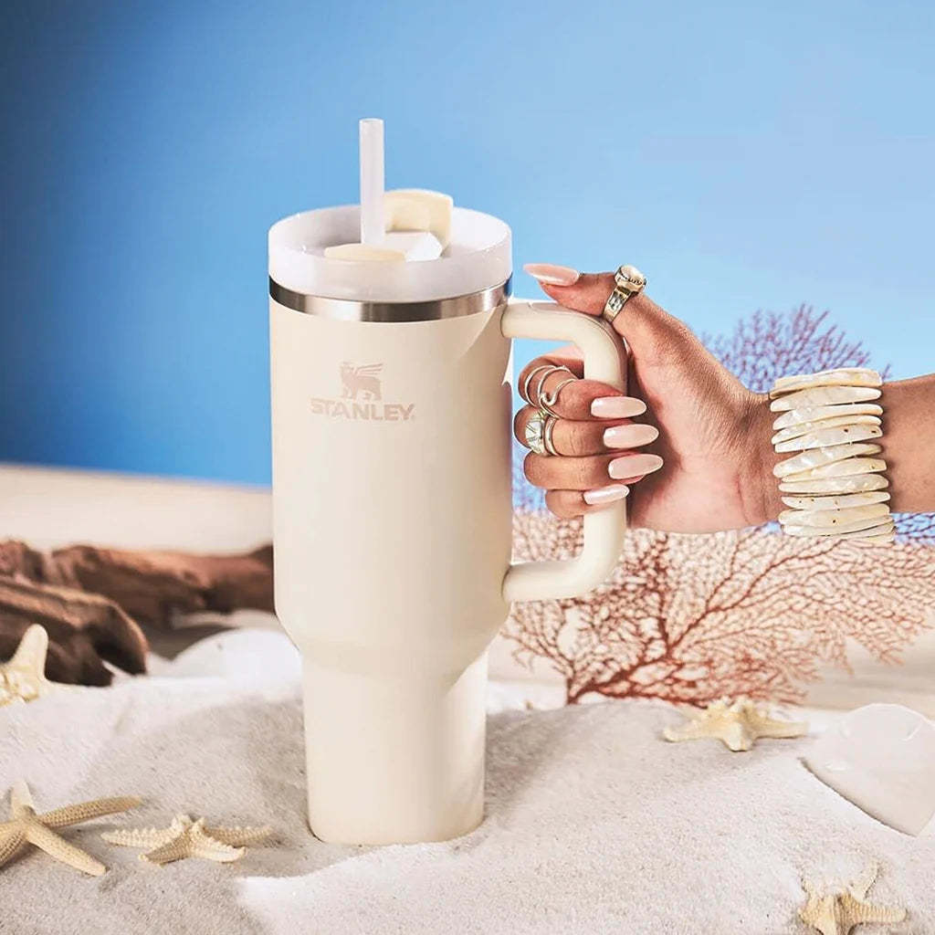 Stanley Quencher H2.0 FlowState Vacuum Insulated Tumbler with Lid 40oz - Black 2.0-Goritta Works Sdn. Bhd. 202501017603 (1619017-X)