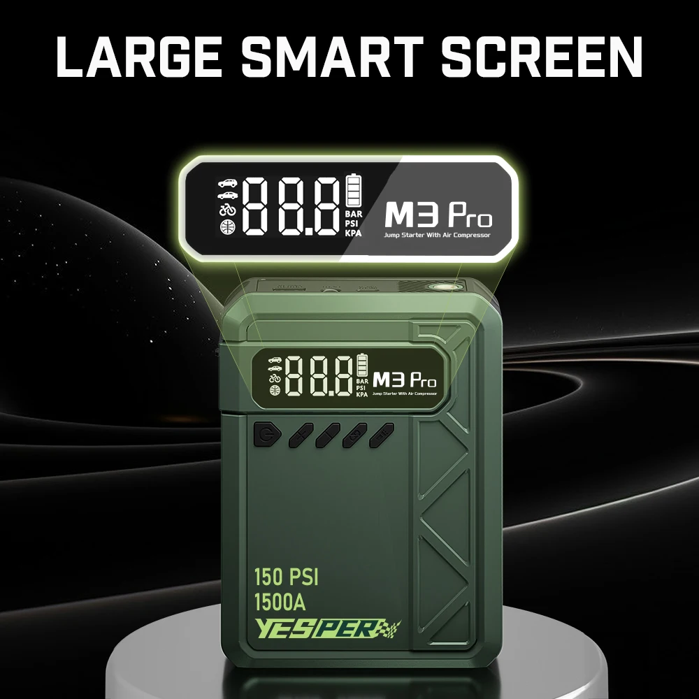 YESPER (Jump Starter + Air Pump) Almighty M3 - 8000mAh