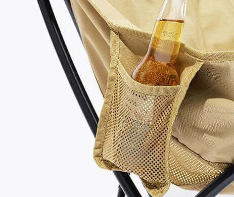 Mobi Garden Yue Qing Folding Chair - Black-Goritta Works Sdn. Bhd. 202501017603 (1619017-X)