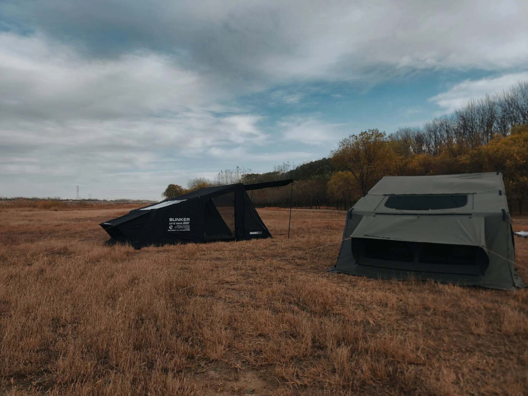 Dawning Fire Bunker 2-4 person Tent - Green