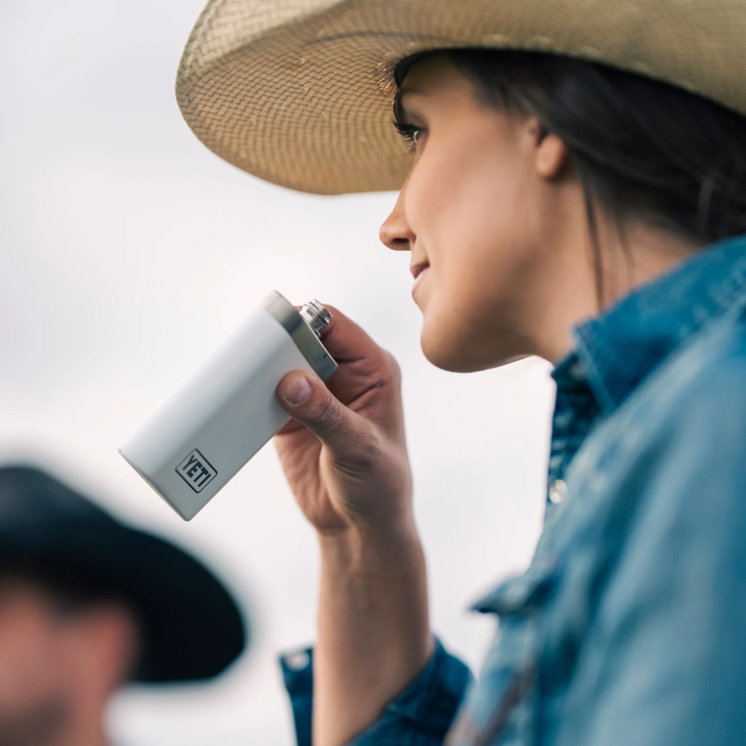 YETI 7 oz Flask - Stainless Steel