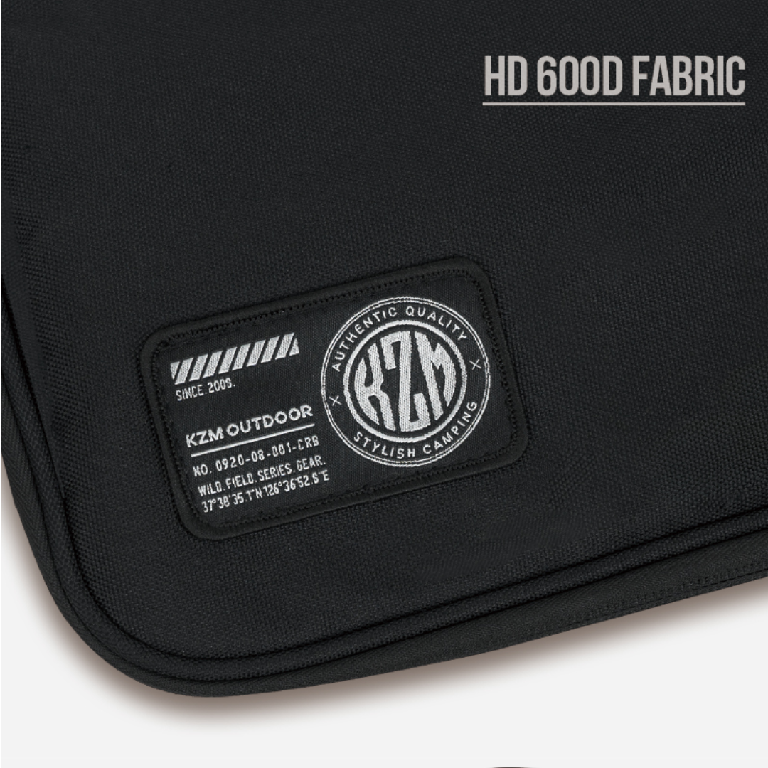 KZM Black Field Carry Bag L