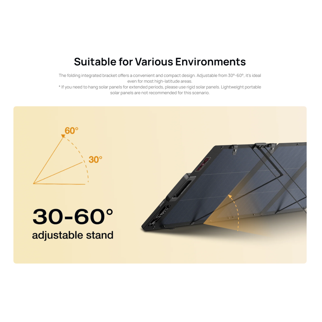 EcoFlow 160W Lightweight Portable Solar Panel