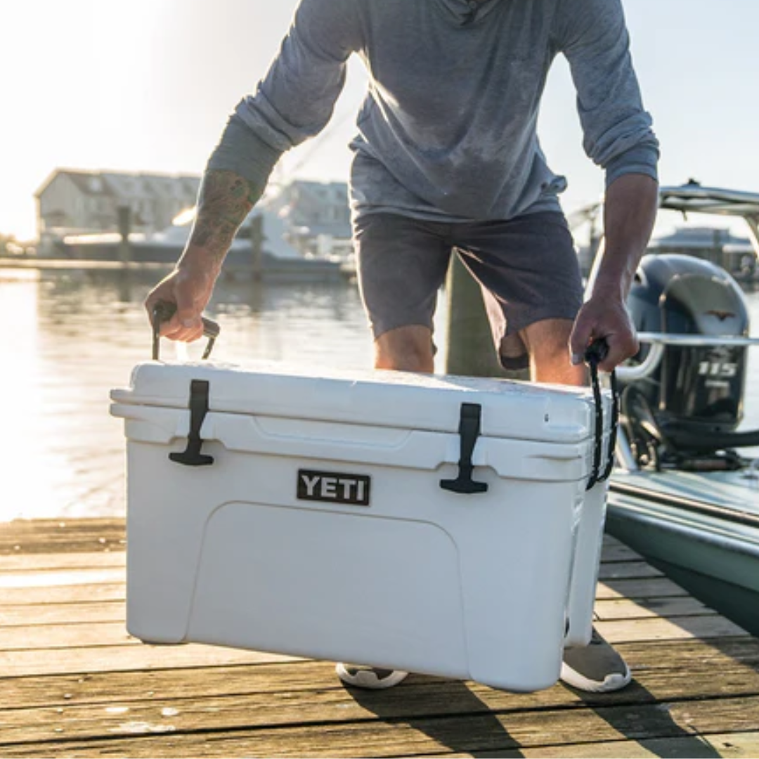 YETI Tundra 45 Hard Cooler - Rescue Red