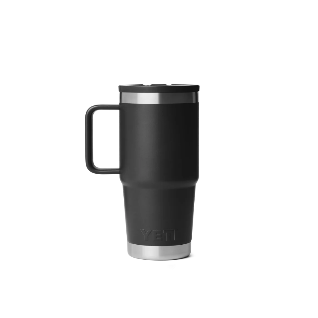 YETI Rambler 20 oz Travel Straw Mug With Color-Matched Straw Lid - Black