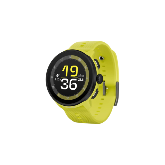 SUUNTO Run - Lime with Silicone Strap