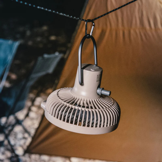 Claymore Fan V600+ Rechargeable Portable Fan - Warm Grey