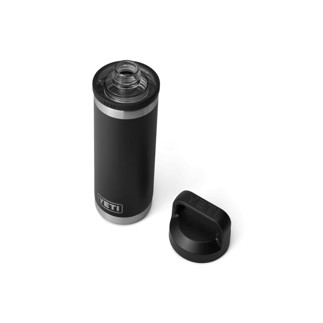 YETI Rambler 18 oz  Water Bottle with Chug Cap - Black