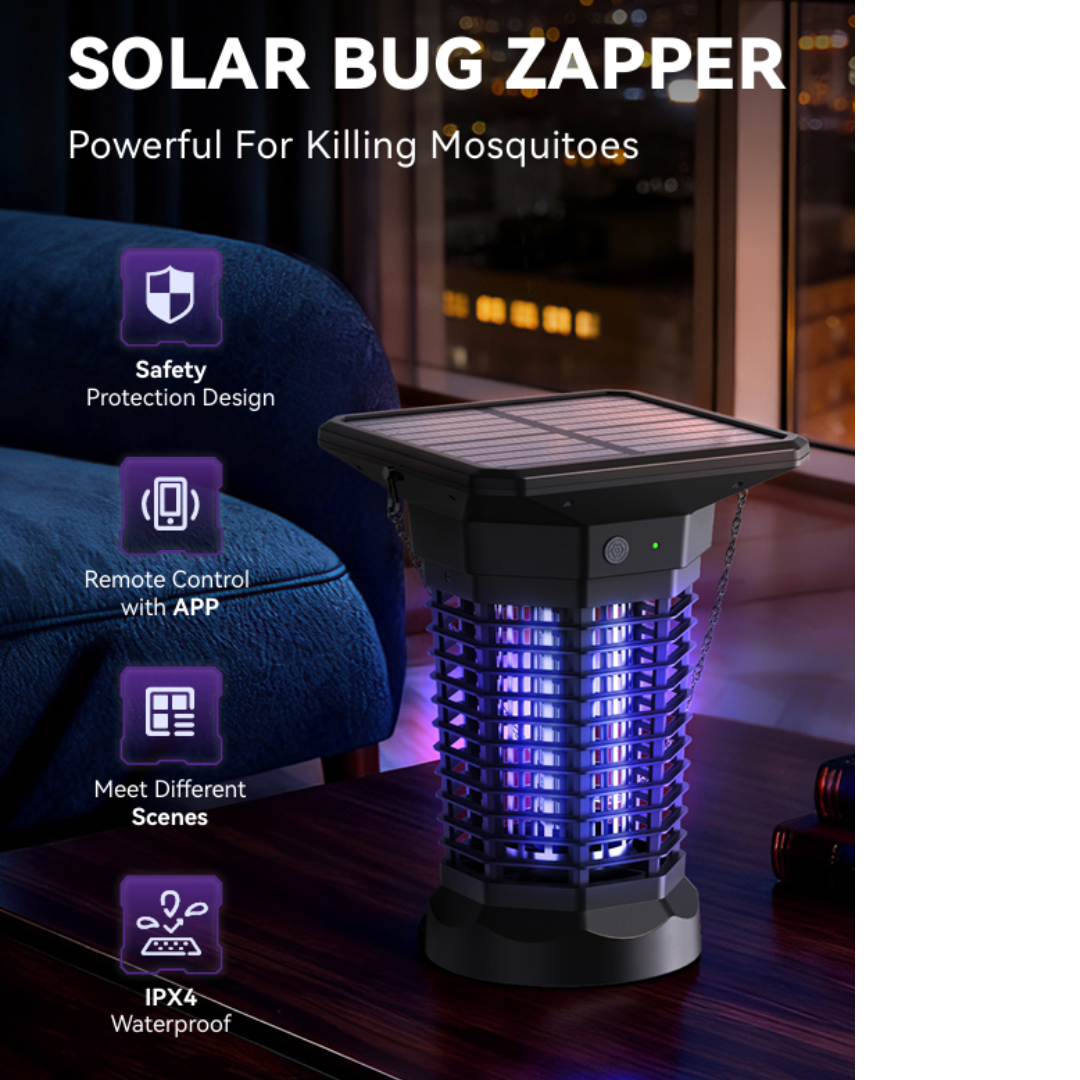 NEG Solar Bug Zapper 8000mAh