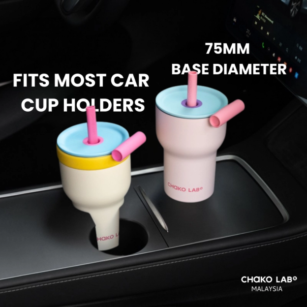 Chako Lab Pang Pang Cup (Double layer) - Pink Green