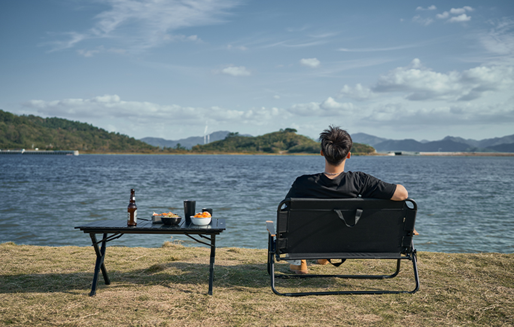 Mobi Garden Shan Jian Aluminum Table M - Black