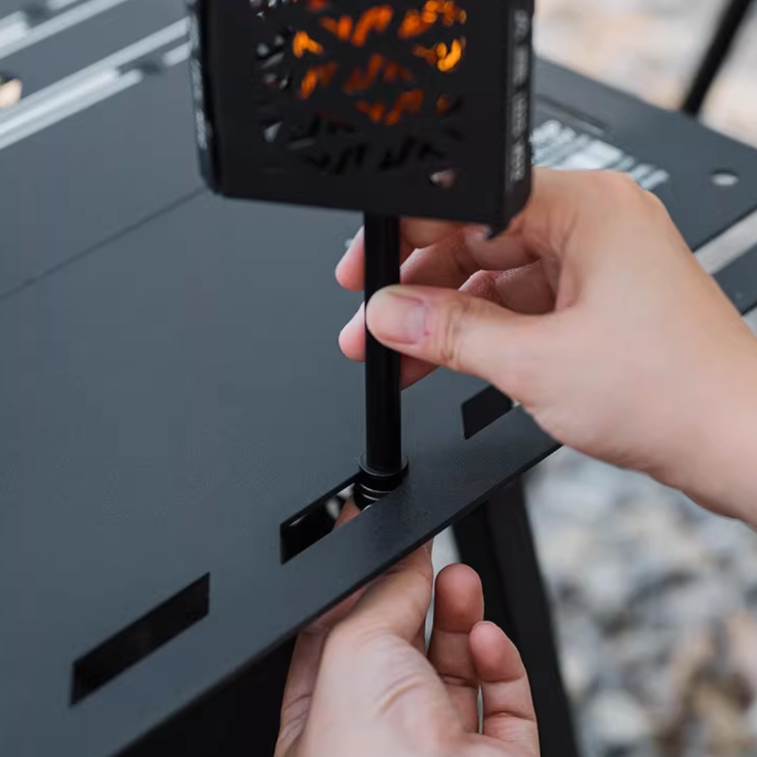 ShineTrip ST-05 Series Shadow Lampshade (Shadow Wandering) - Black