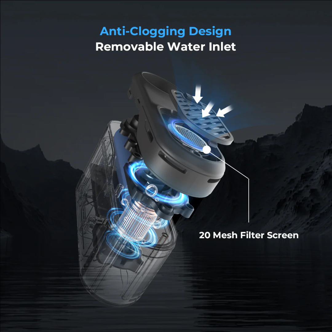 Flextail Max Rechargeable Instant Outdoor Shower - with storage case-Goritta Works Sdn. Bhd. 202501017603 (1619017-X)