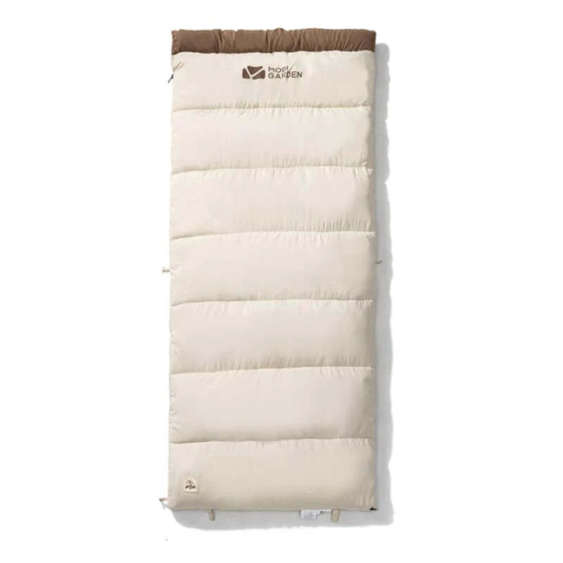Mobi Garden Crescent Sleeping Bag 1.4 Single - Ivory
