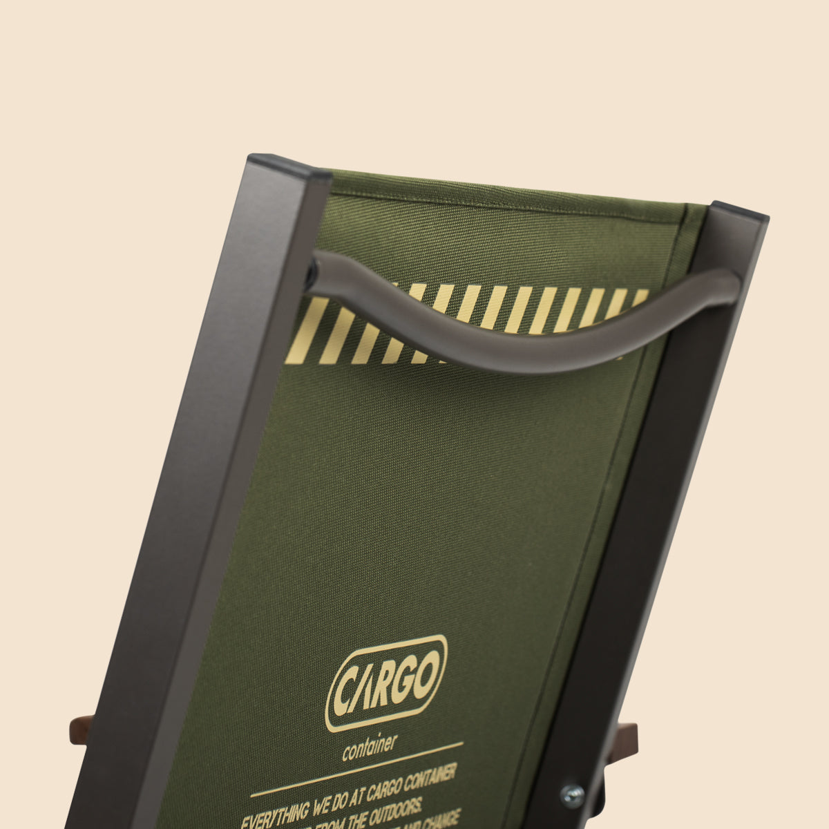 Cargo Container Cosy Folding Chair - Khaki