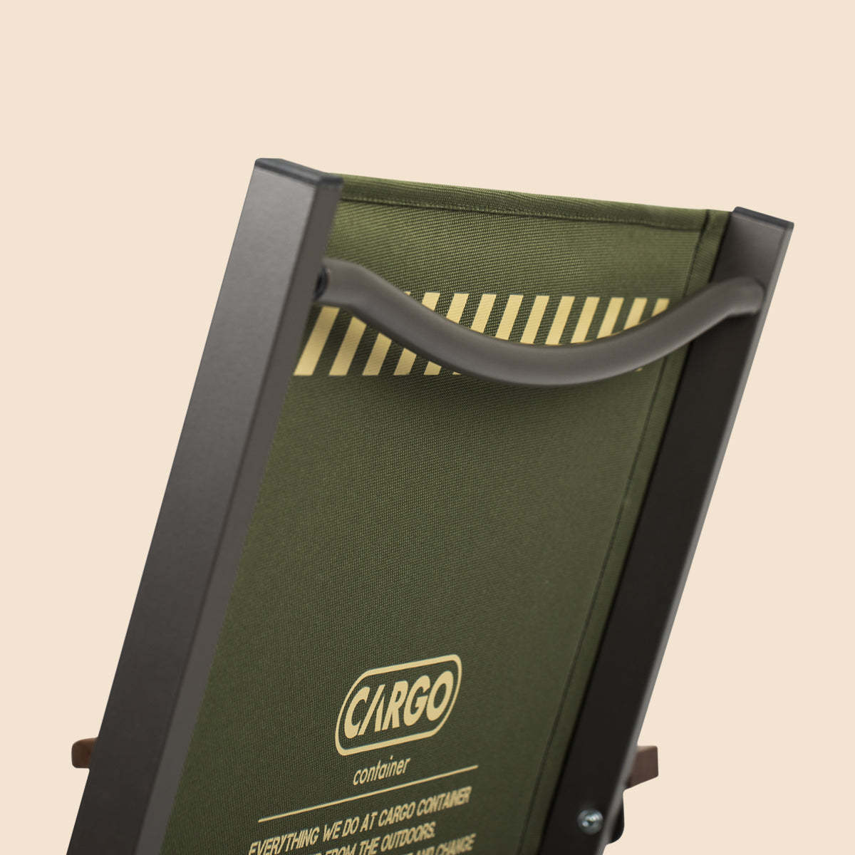 Cargo Container Cosy Folding Chair - Khaki