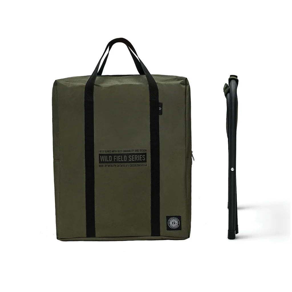 KZM Field BBQ Chair Set of 2 - Black-Goritta Works Sdn. Bhd. 202501017603 (1619017-X)