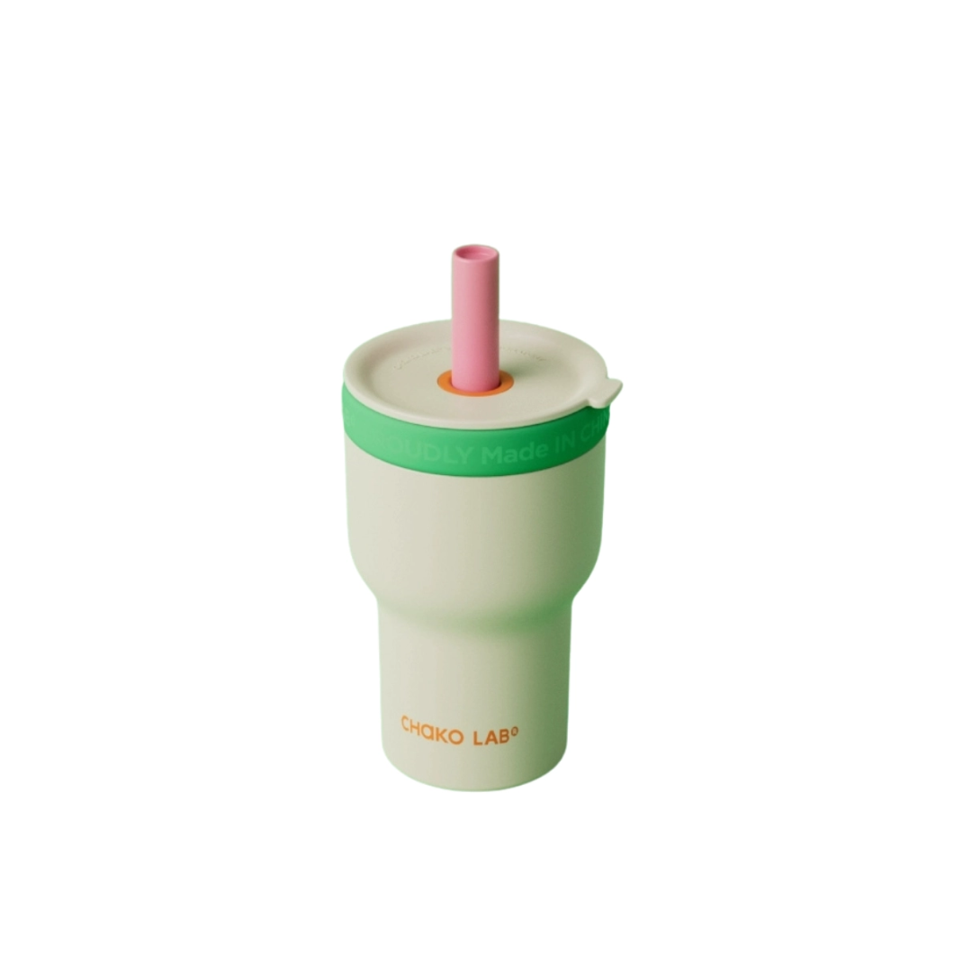 Chako Lab Pang Pang Cup (Double layer) - Pink Green
