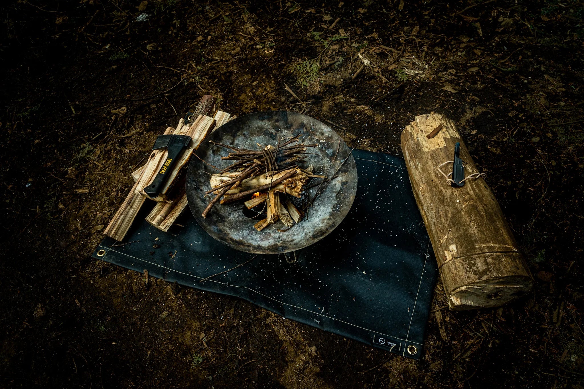 ZEN Camps Fire Pit Sheet (95x 60cm)- Medium-Goritta Works Sdn. Bhd. 202501017603 (1619017-X)