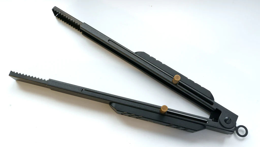 ZEN Camps Adjustable Fire Tongs - Black-Goritta Works Sdn. Bhd. 202501017603 (1619017-X)