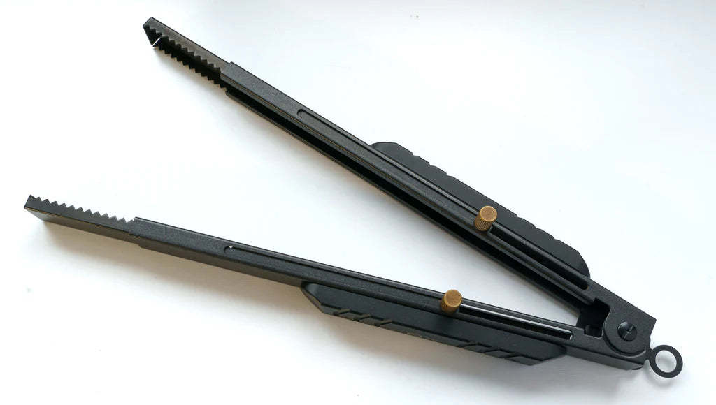 ZEN Camps Adjustable Fire Tongs - Black-Goritta Works Sdn. Bhd. 202501017603 (1619017-X)