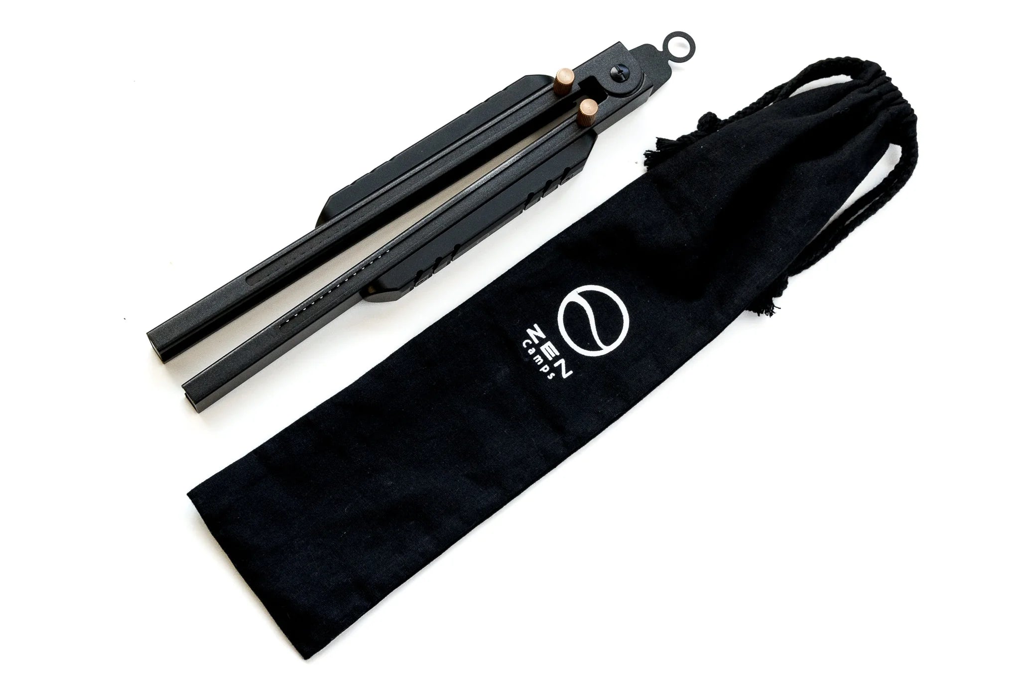 ZEN Camps Adjustable Fire Tongs - Black-Goritta Works Sdn. Bhd. 202501017603 (1619017-X)