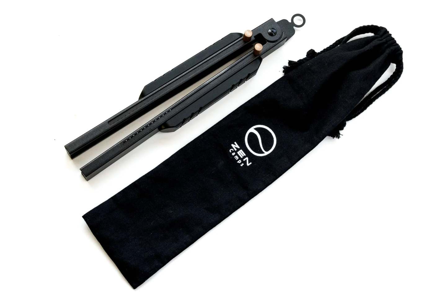 ZEN Camps Adjustable Fire Tongs - Black-Goritta Works Sdn. Bhd. 202501017603 (1619017-X)