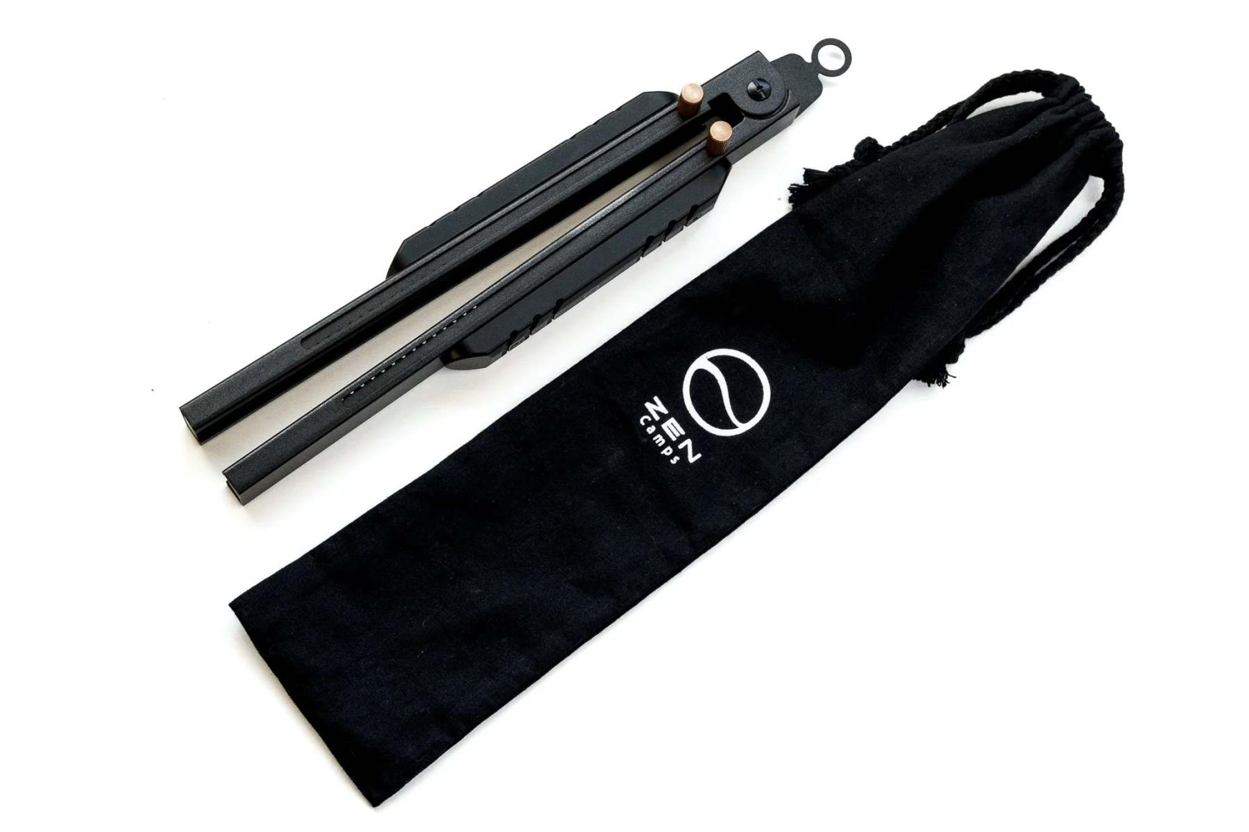 ZEN Camps Adjustable Fire Tongs - Black-Goritta Works Sdn. Bhd. 202501017603 (1619017-X)