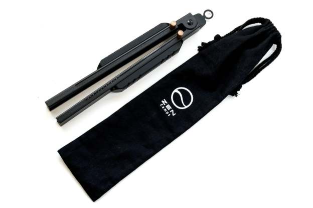ZEN Camps Adjustable Fire Tongs - Black-Goritta Works Sdn. Bhd. 202501017603 (1619017-X)
