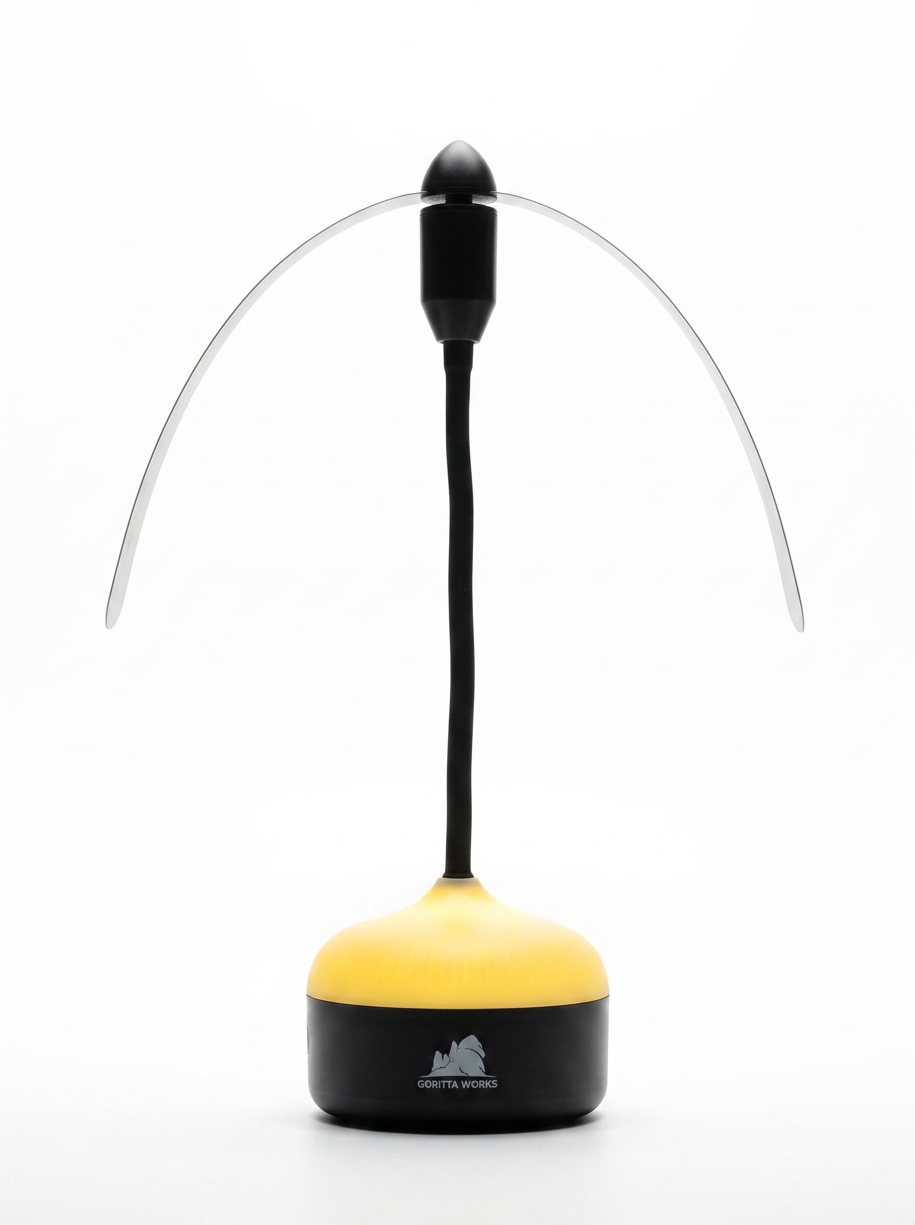 Goritta Works Bugs Fly Repellent Fan with Light