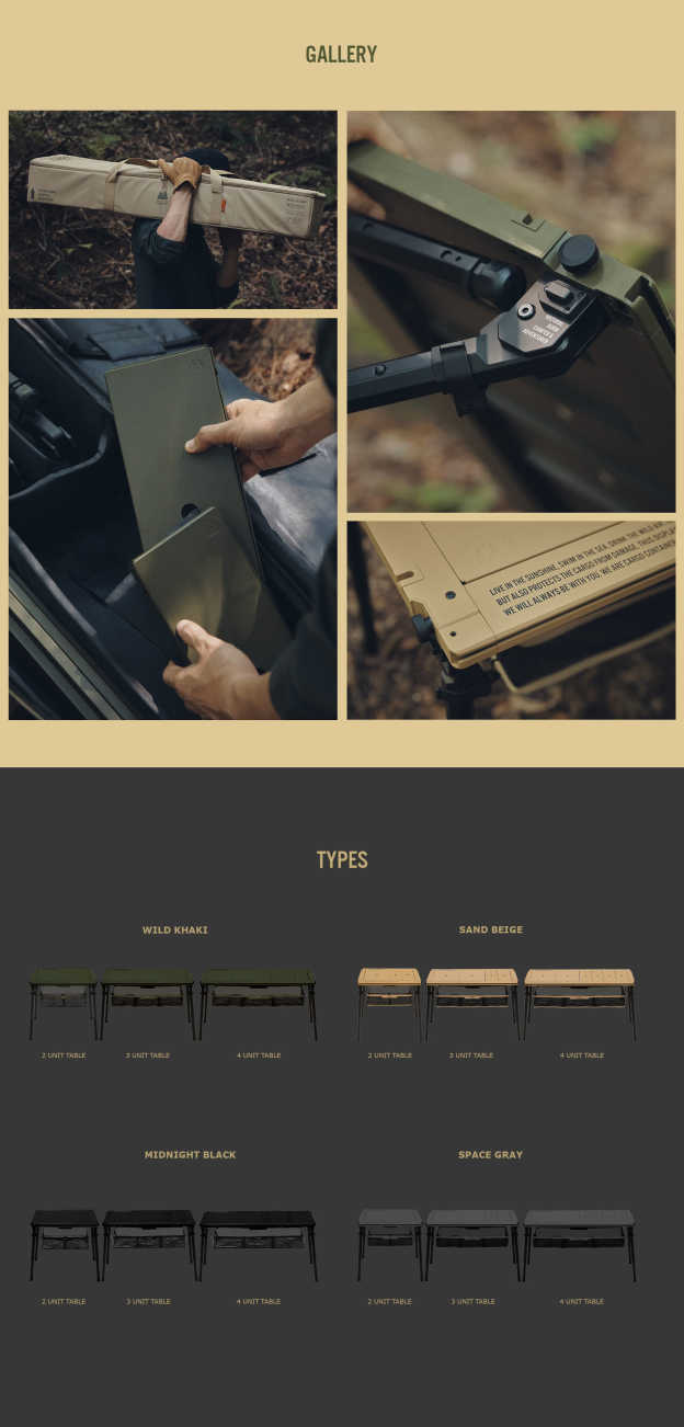 Cargo Container Comfort IGT Table (4 unit) - Black 