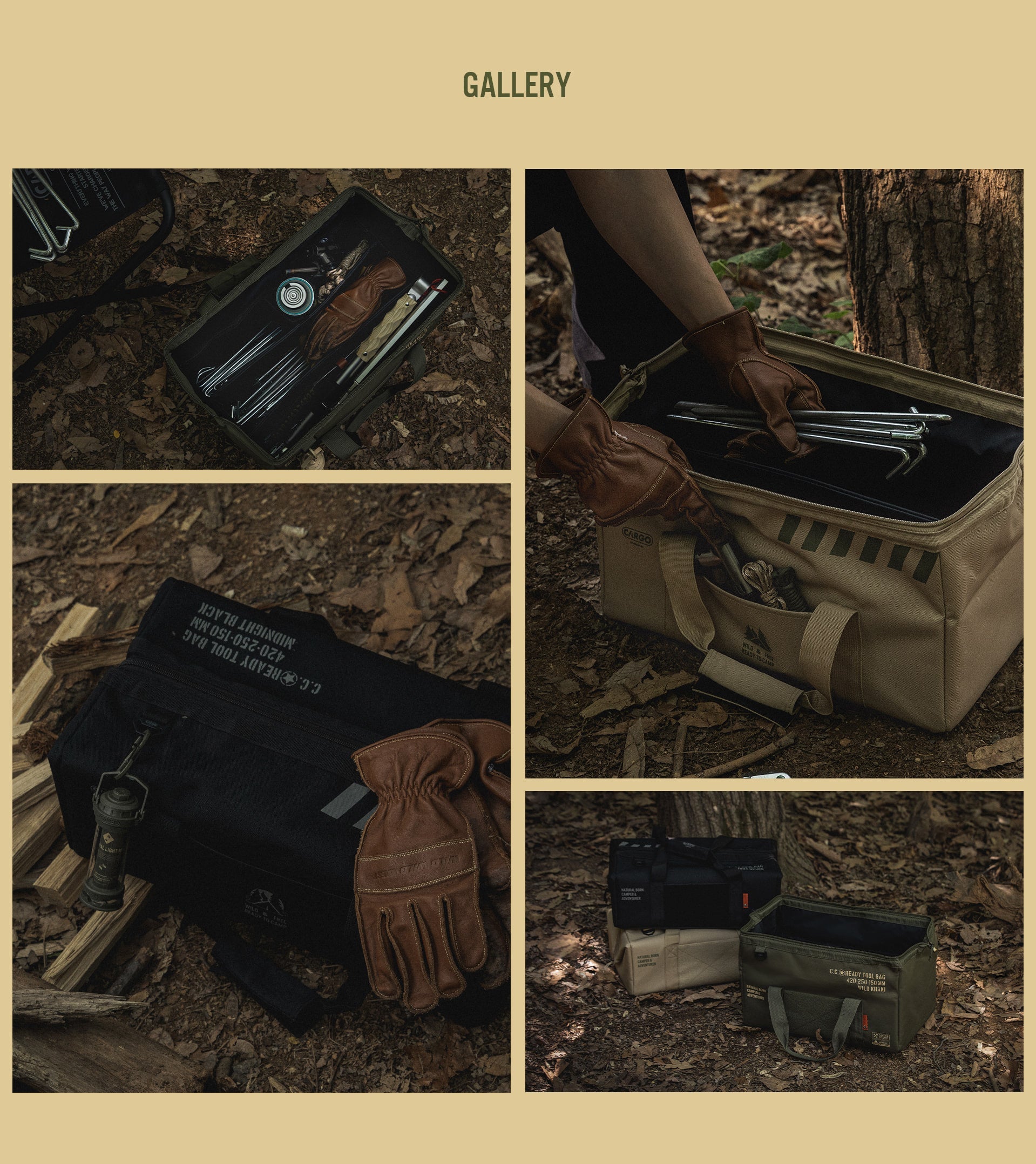 Cargo Container Ready Tool Bag - Black-Goritta Works Sdn. Bhd. 202501017603 (1619017-X)