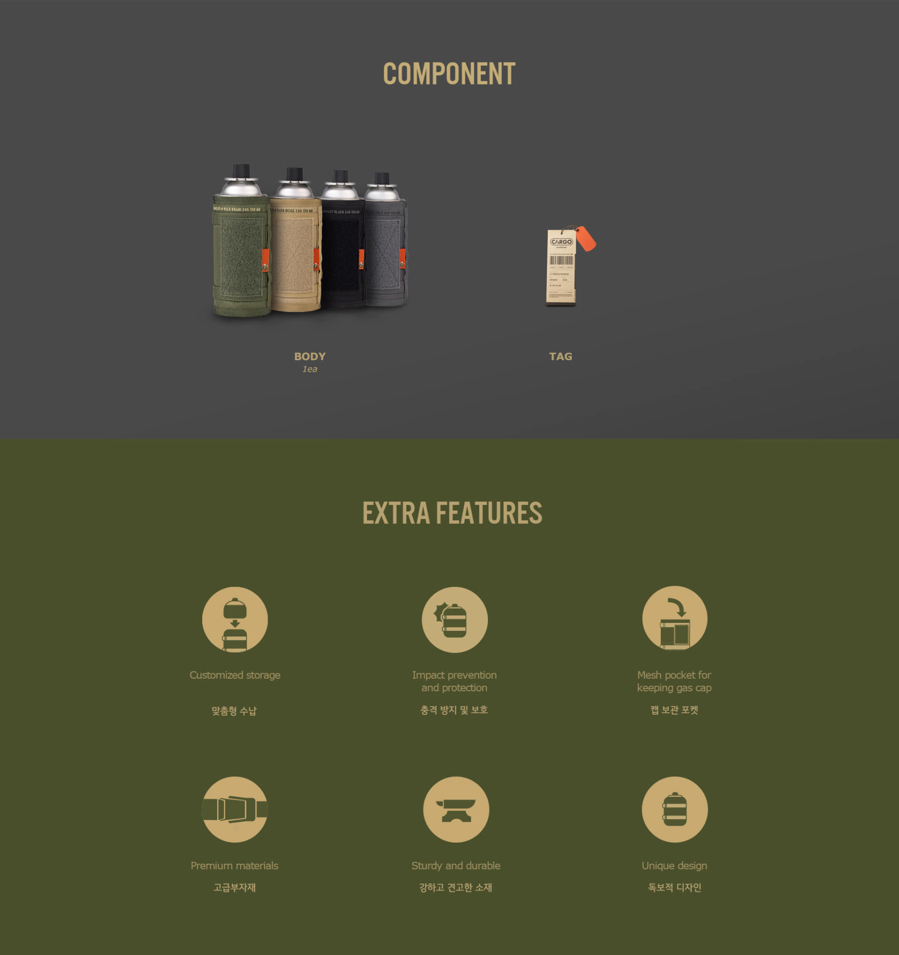 Cargo Container Guard Warmer (BT) - Khaki