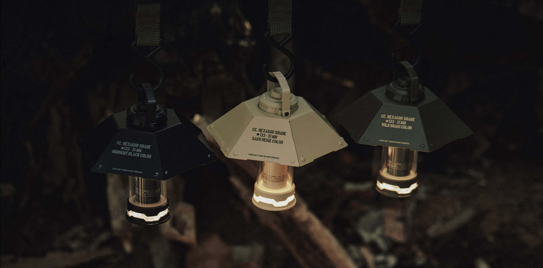 Cargo Container Hexagon Shade - Khaki-Goritta Works Sdn. Bhd. 202501017603 (1619017-X)