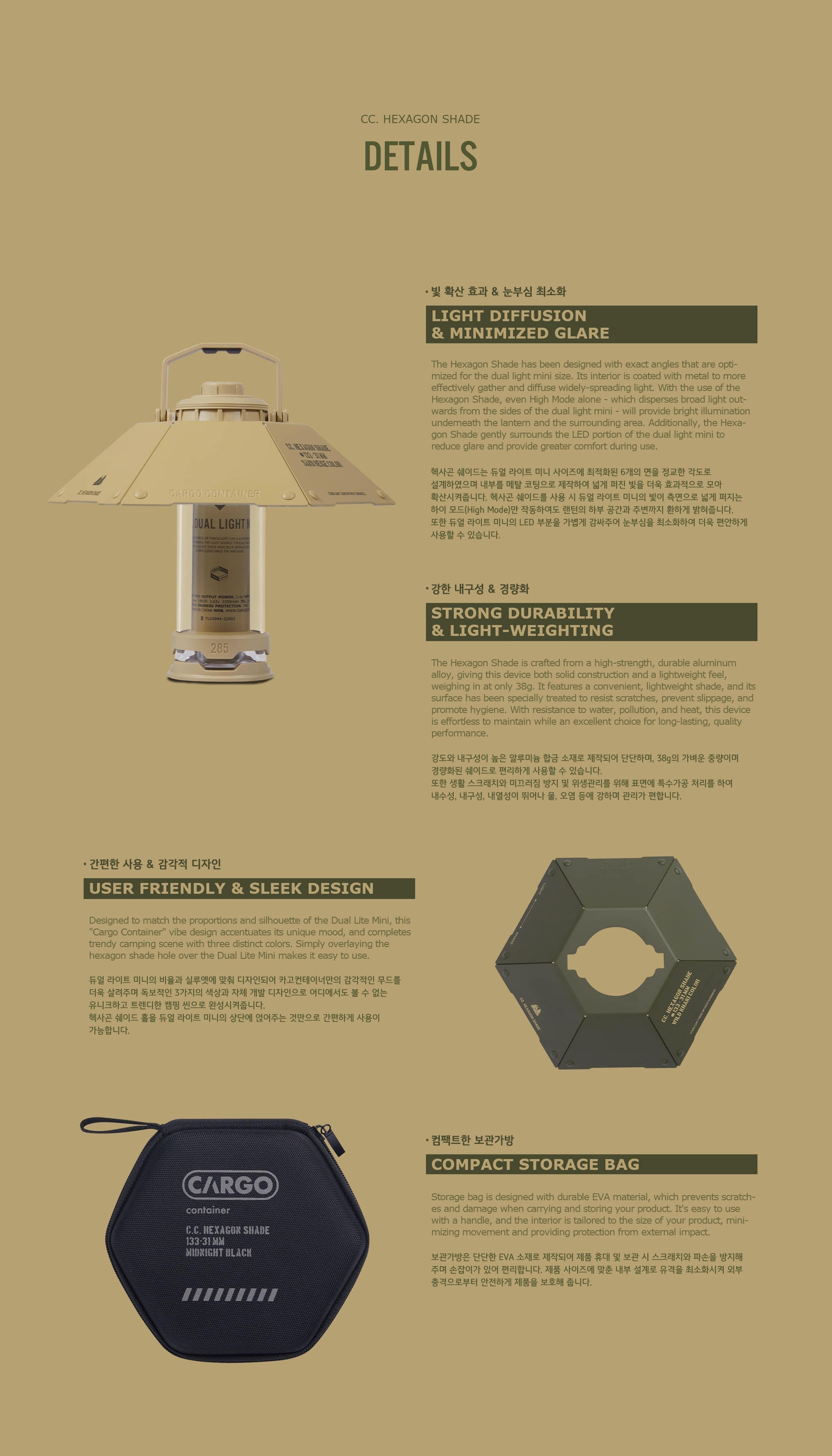 Cargo Container Hexagon Shade - Black-Goritta Works Sdn. Bhd. 202501017603 (1619017-X)