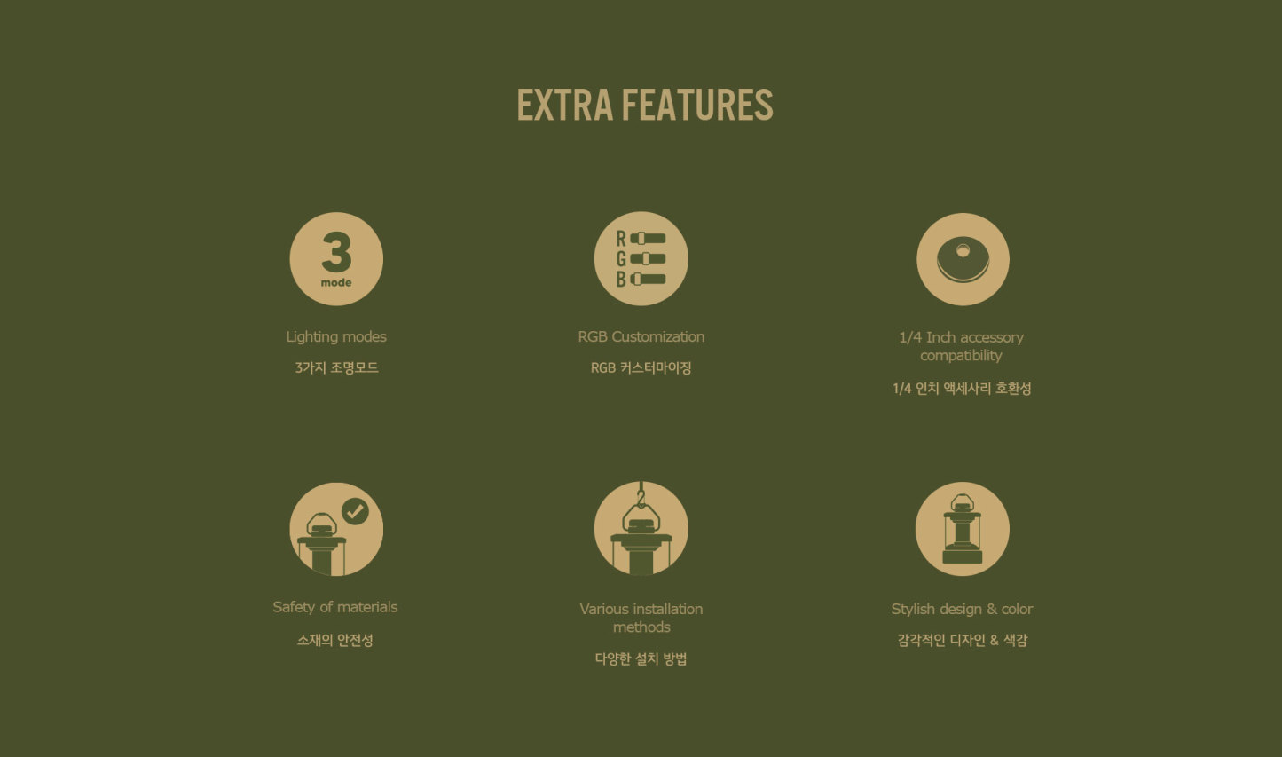 Cargo Container Mood Light with RGB Color - Black 