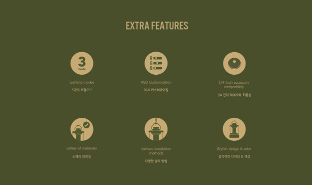 Cargo Container Mood Light with RGB Color - Black 