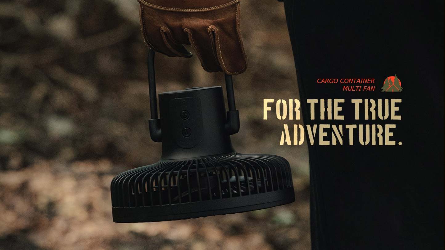 Cargo Container Multi Fan - Gray