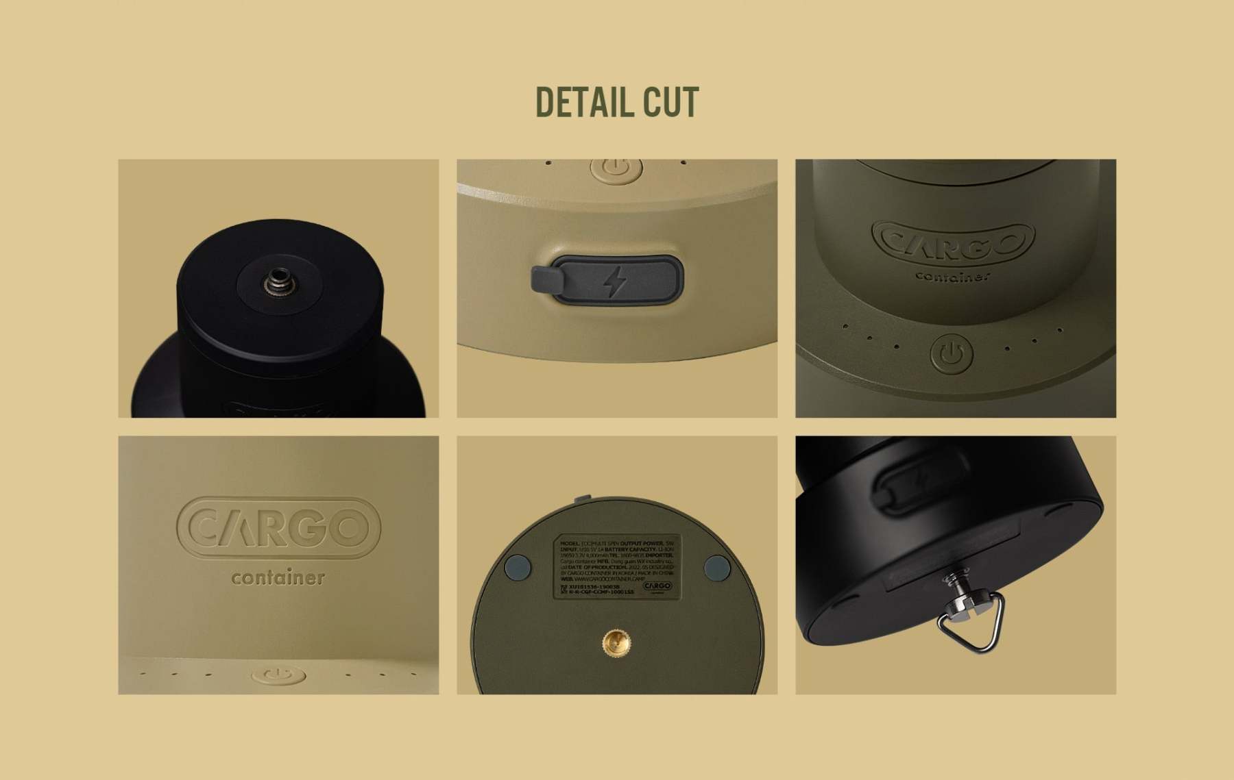 Cargo Container Multi Spin - Beige-Goritta Works Sdn. Bhd. 202501017603 (1619017-X)