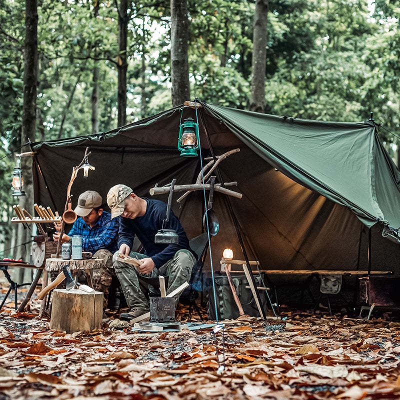 OneTigris Roc Shield Bushcraft 2-3 person Tent TC Version - Ranger Green-Goritta Works Sdn. Bhd. 202501017603 (1619017-X)
