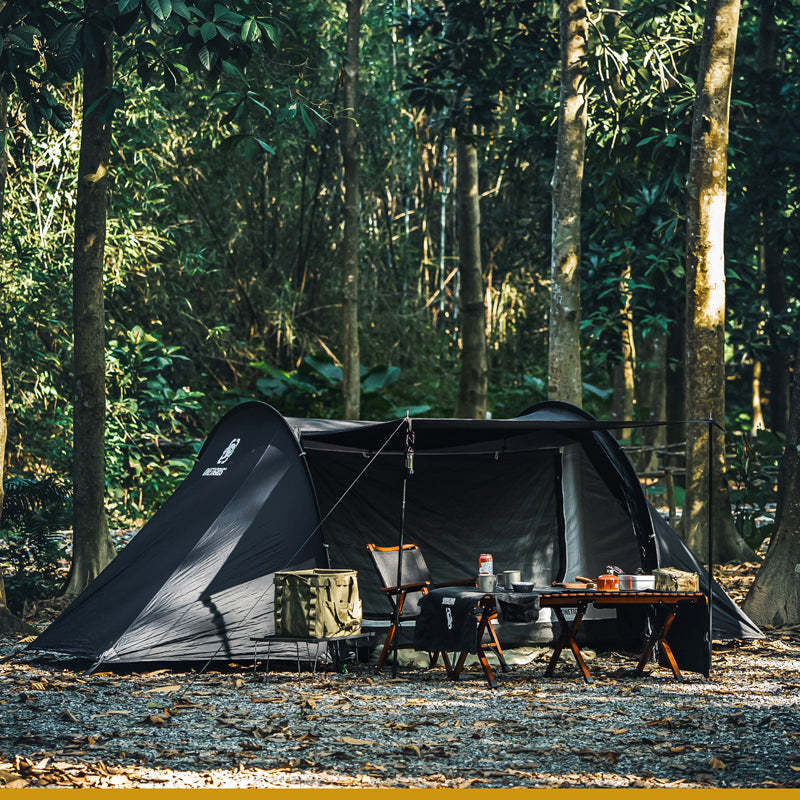 OneTigris Cometa Camping 2 person Tent - Black-Goritta Works Sdn. Bhd. 202501017603 (1619017-X)