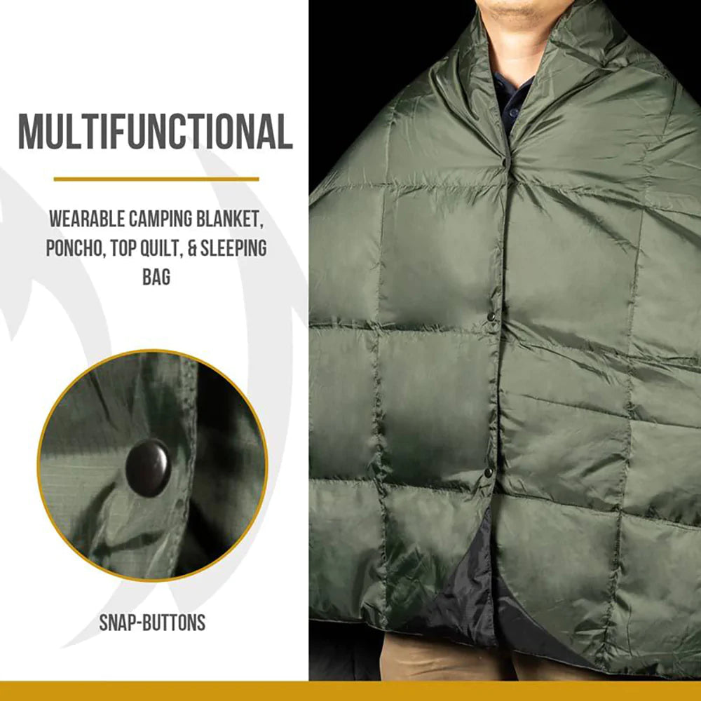 OneTigris Foldable Camping Blanket - OD Green-Goritta Works Sdn. Bhd. 202501017603 (1619017-X)