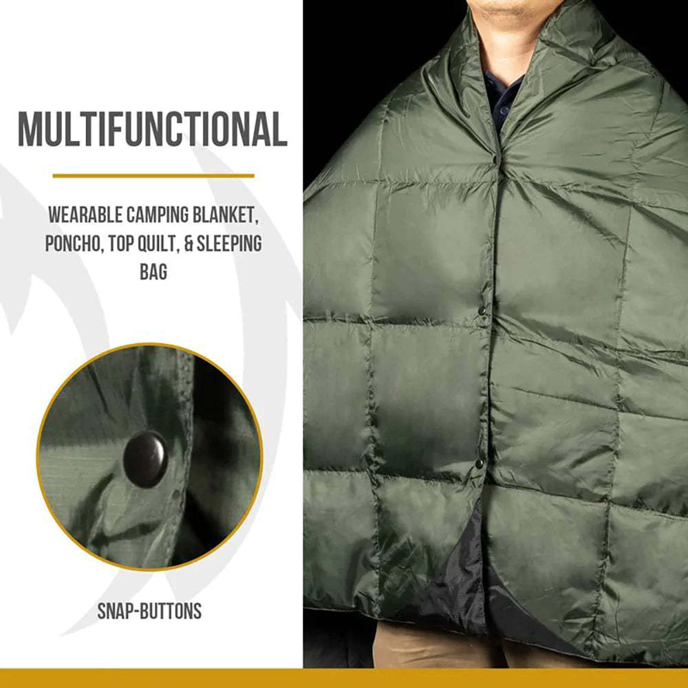 OneTigris Foldable Camping Blanket - OD Green-Goritta Works Sdn. Bhd. 202501017603 (1619017-X)