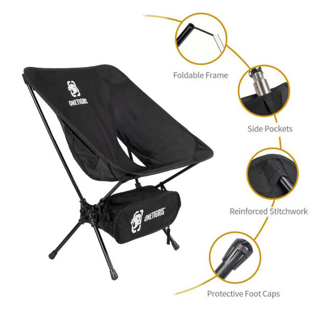 OneTigris Portable Camping Chair - Multicam-Goritta Works Sdn. Bhd. 202501017603 (1619017-X)