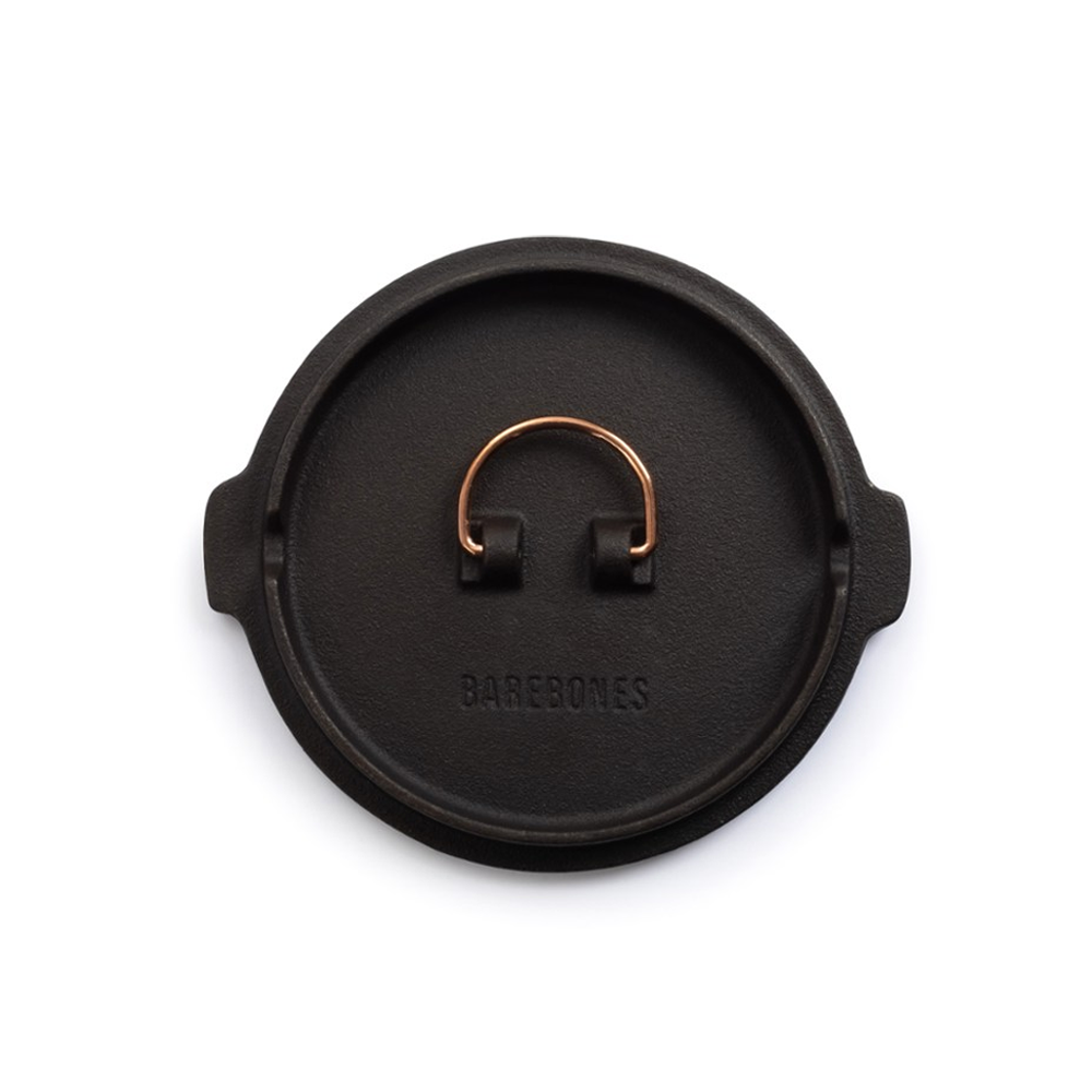 Barebones 6" All-in-One Cast Iron Skillet Lid